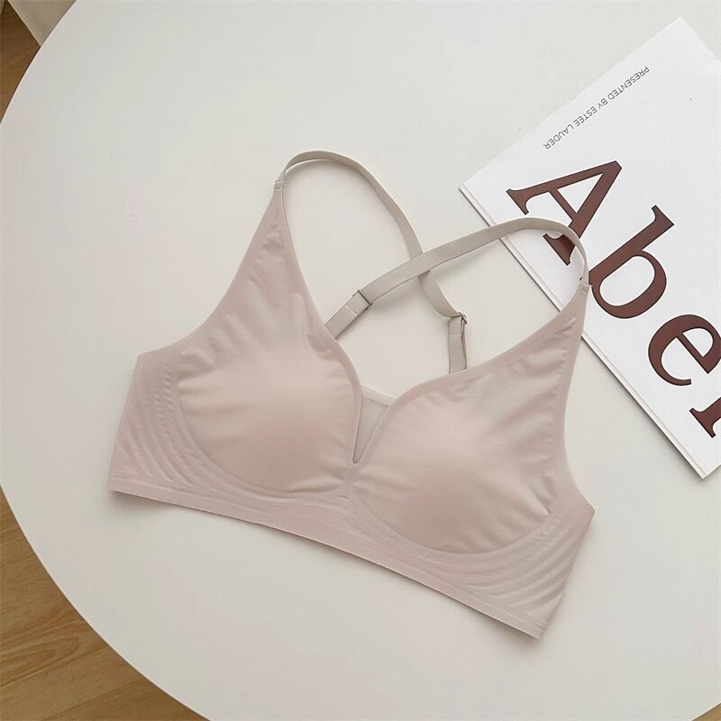 T Shirt Bra Seamless - Бюстгальтер-минимайзер для большой груди, тонкий, летний,