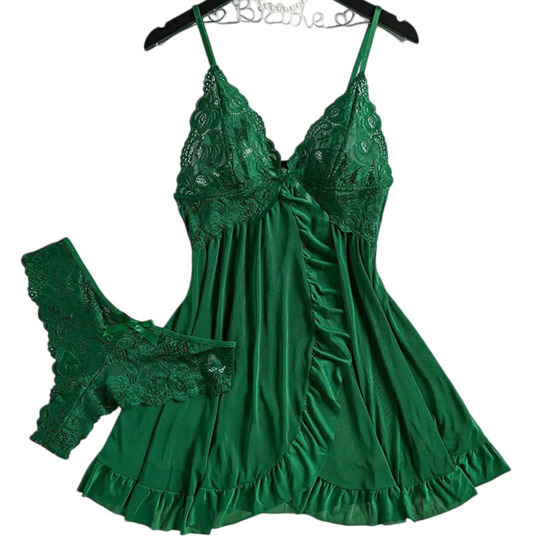 Sheer Mesh Bra - Мягкие прозрачные ночные пижамы, хит продаж,