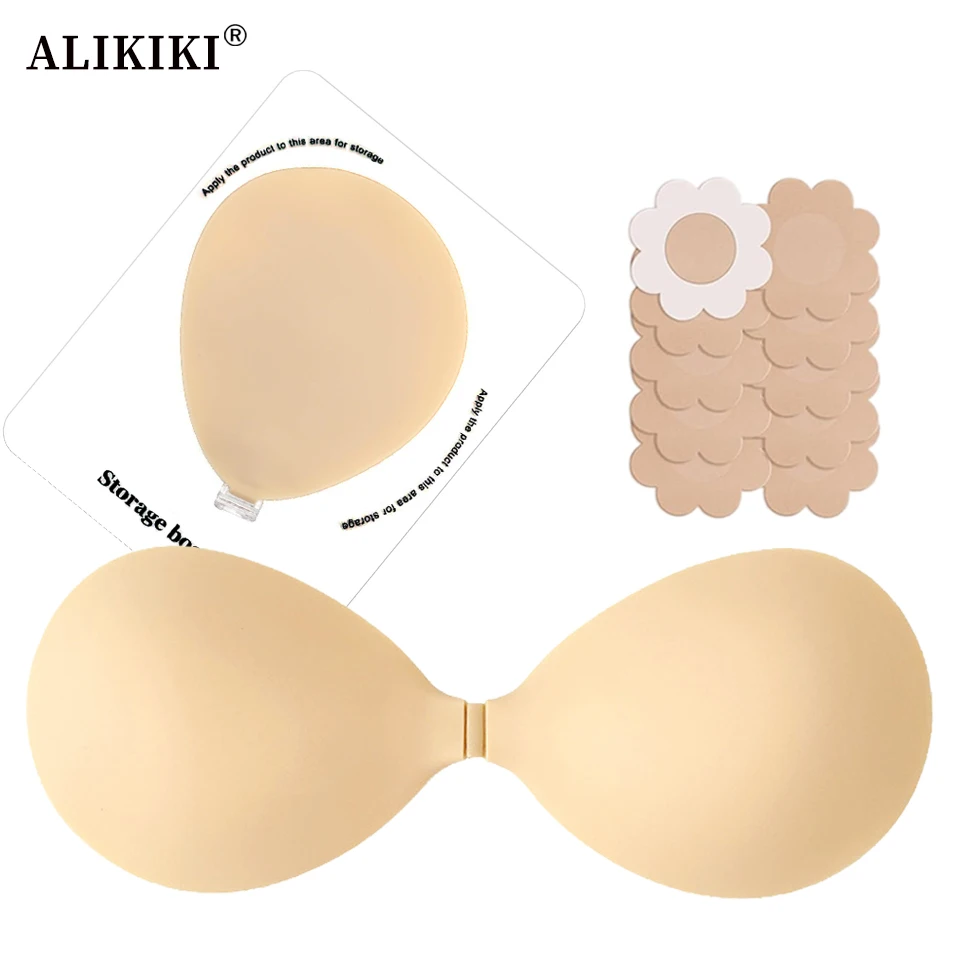 Push Up Bra Silicone - Силиконовые самоклеящиеся накладки на грудь без