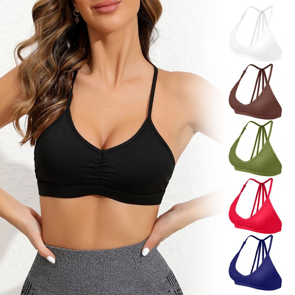 Sports Bra Racerback - Женский спортивный бюстгальтер со съемным ремешком,