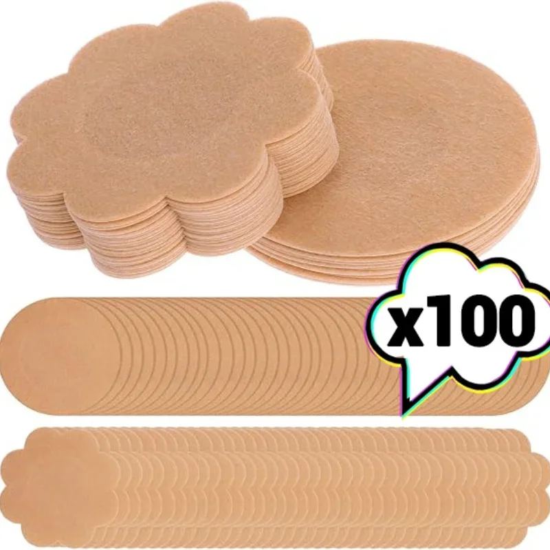 Strapless Bra Adhesive - 10/100 шт., женский чехол для сосков,