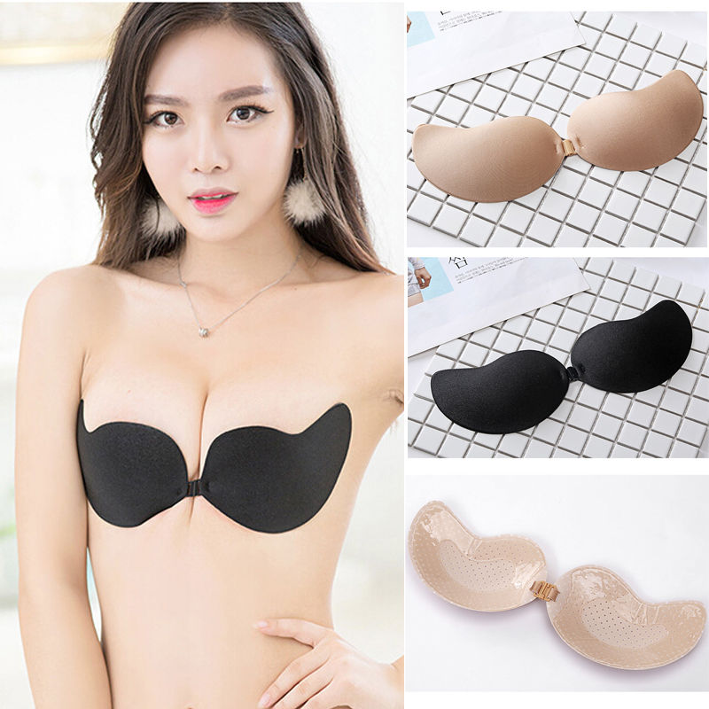 Женский клейкий бюстгальтер с  – обзор и цена Backless Bra Sticky