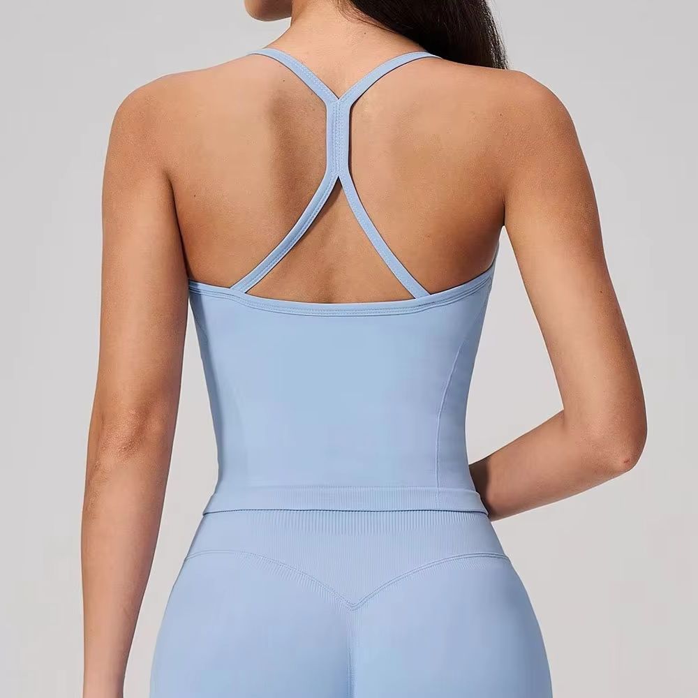 Бесшовный женский фитнес-топ д – обзор и цена Sports Bra Racerback