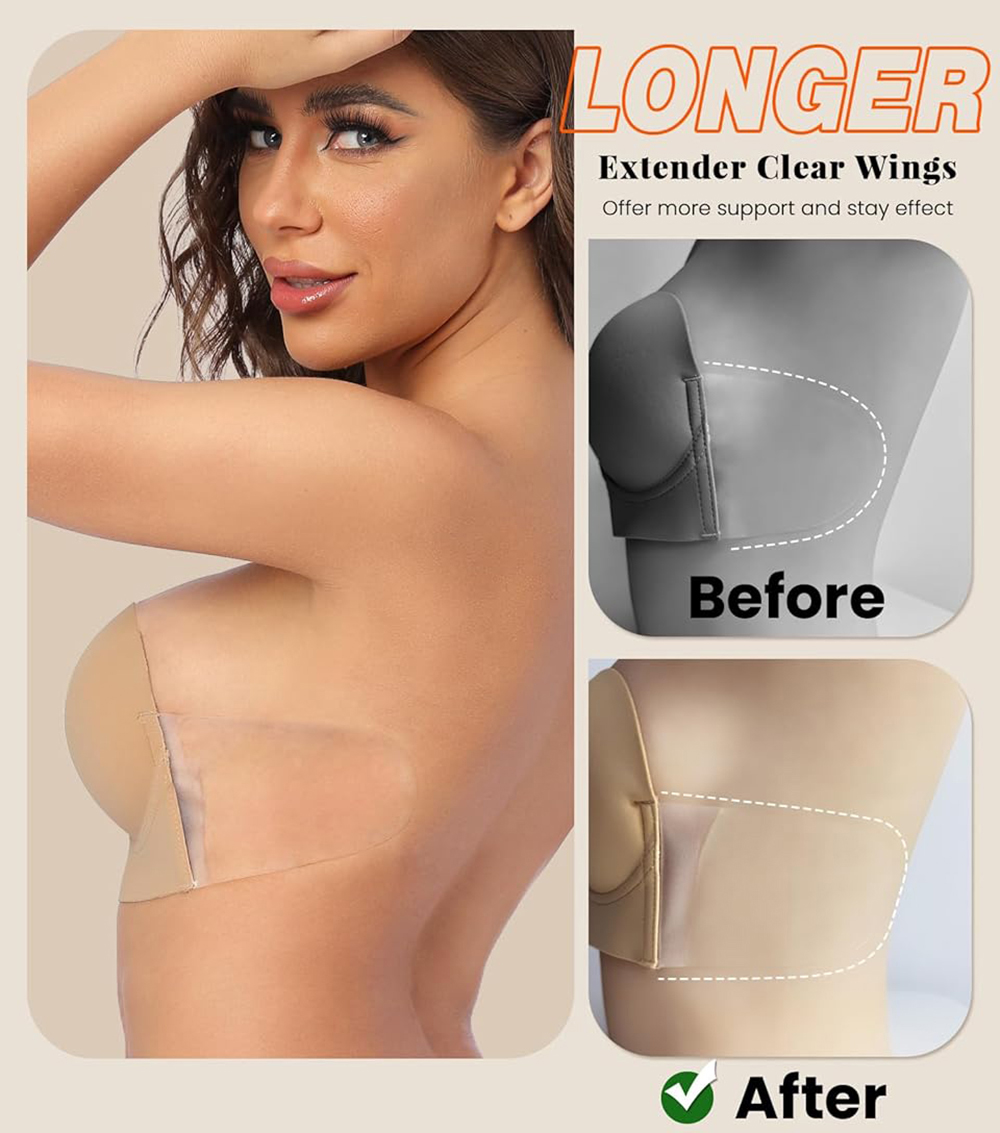 Самоклеящийся бюстгальтер-неви – обзор и цена Backless Bra Sticky