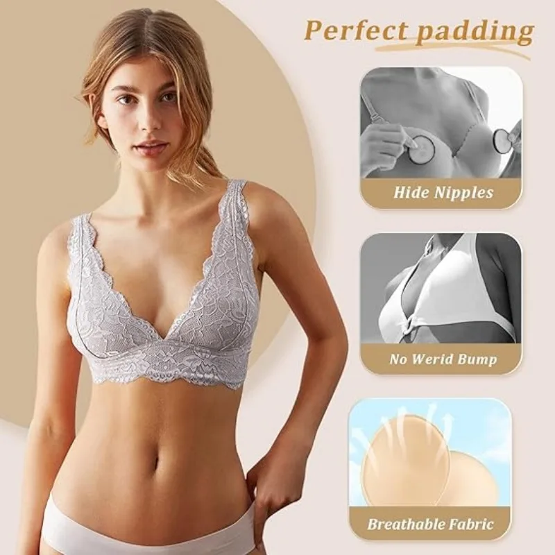 2/20 шт. съемные губчатые поду – обзор и цена Underwire Bra Padded