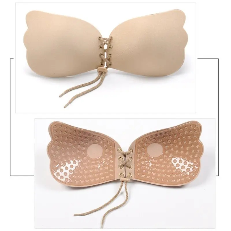 Удобный бесшовный самоклеящийс – обзор и цена Push Up Bra Silicone
