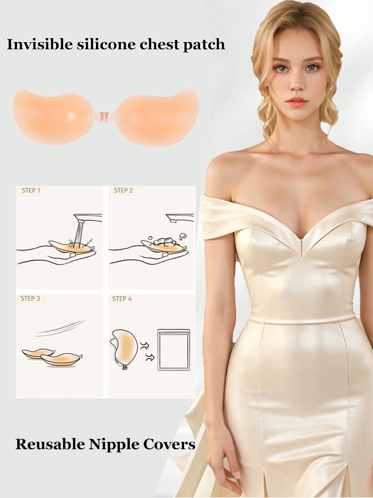 2 шт. многоразовые силиконовые – обзор и цена Push Up Bra Silicone