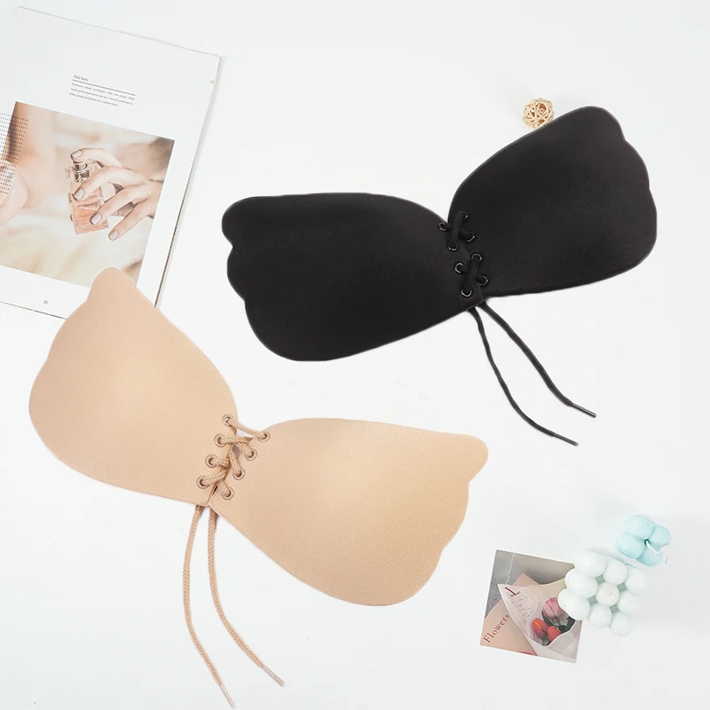 Бесшовный самоклеящийся бюстга – обзор и цена Strapless Bra Adhesive