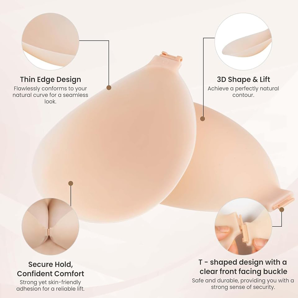 Силиконовые самоклеящиеся накл – обзор и цена Push Up Bra Silicone