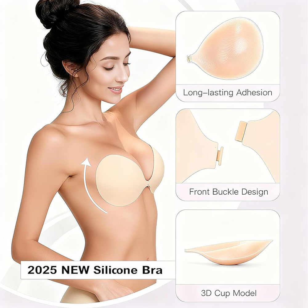 Силиконовые самоклеящиеся накл – обзор и цена Push Up Bra Silicone