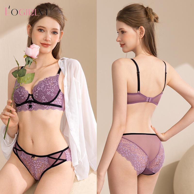 Новый женский комплект нижнего – обзор и цена Lace Bralette Set