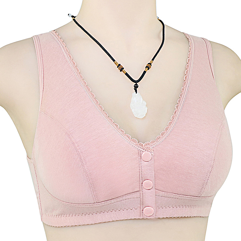 Удобный хлопковый бюстгальтер  – обзор и цена Plunge Bra Push Up